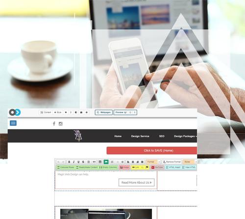 website design in surrey. Website building tool training